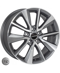 Replica Kia JH-A5527 Grey R17 W7.0 PCD5x114.3 ET52 DIA67.1 